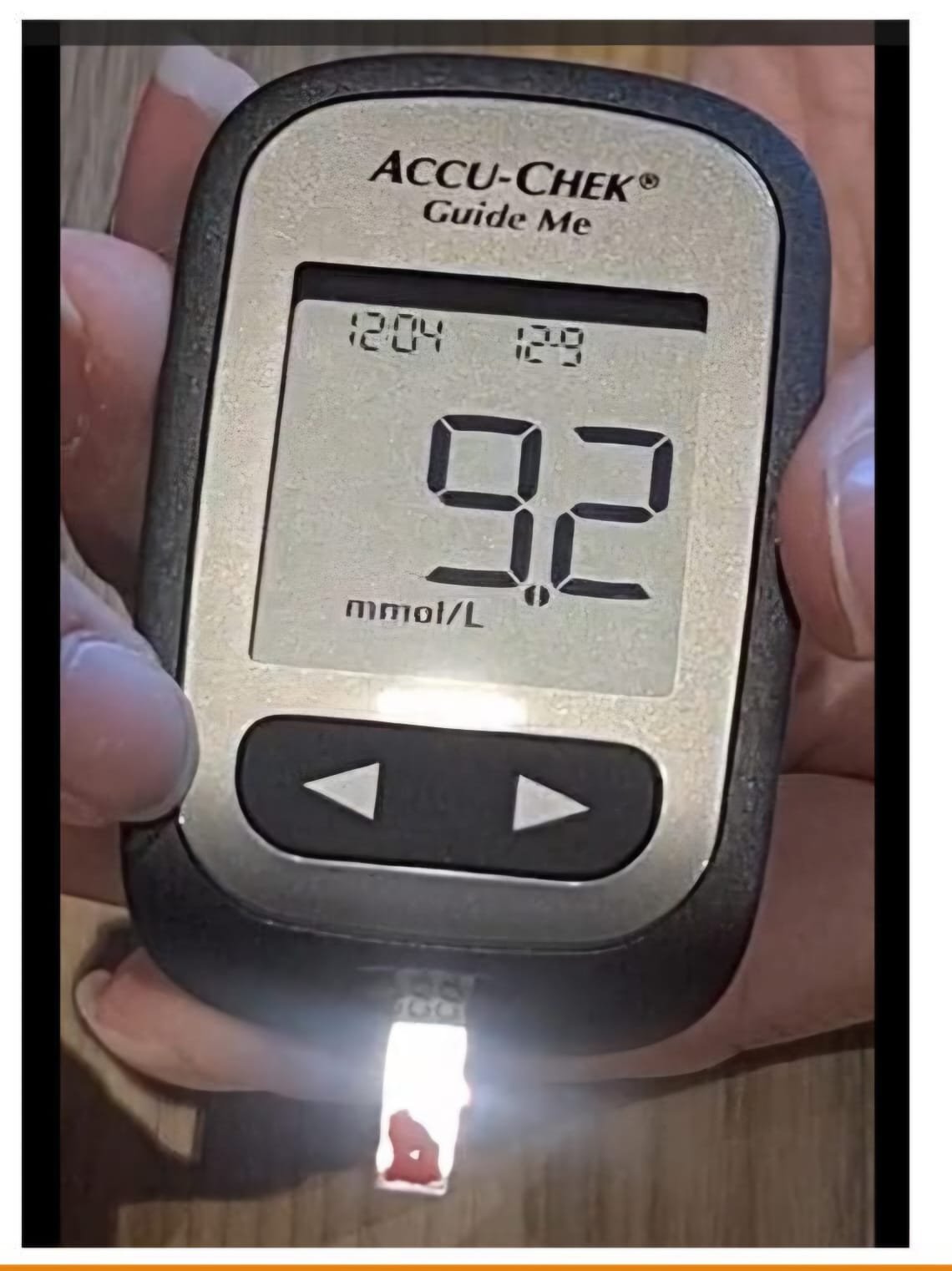 Before glucose